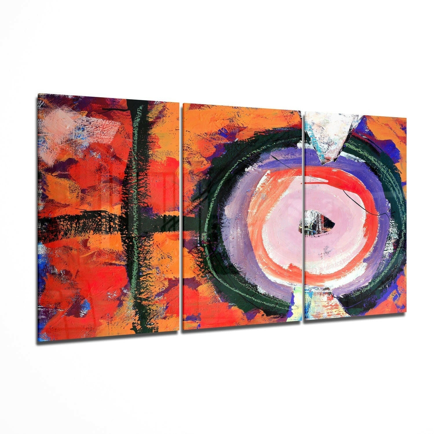 Vision glass wall art printed on tempered glass