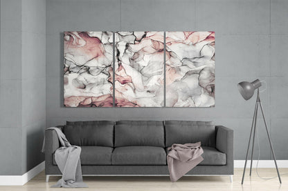 Smoky Posture Glass Wall Art