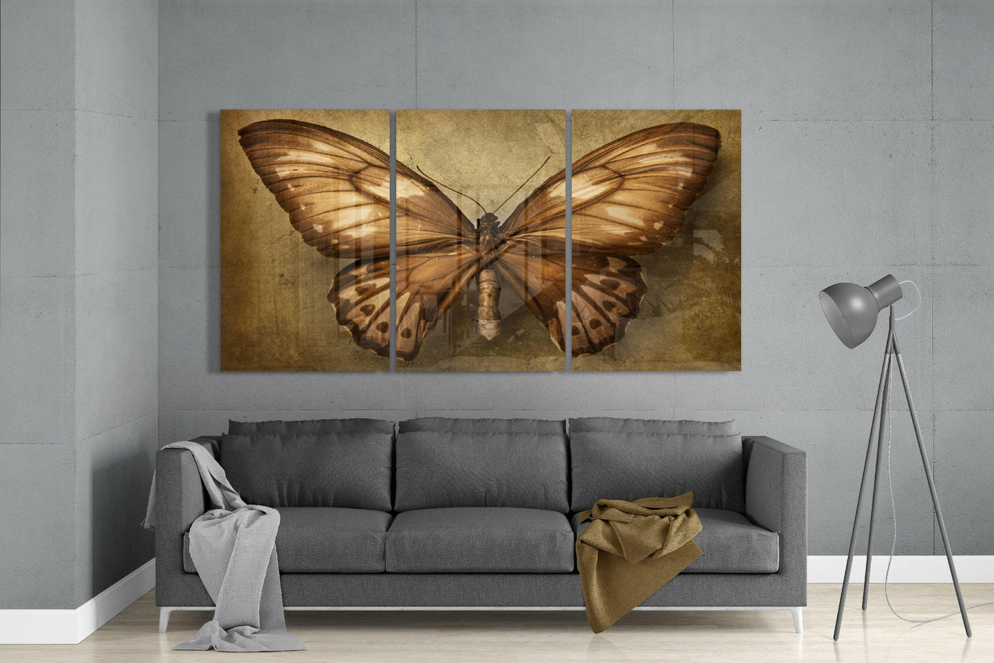 Butterfly Glass Wall Art