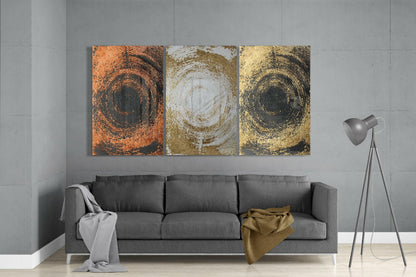Yellow Touch Glass Wall Art
