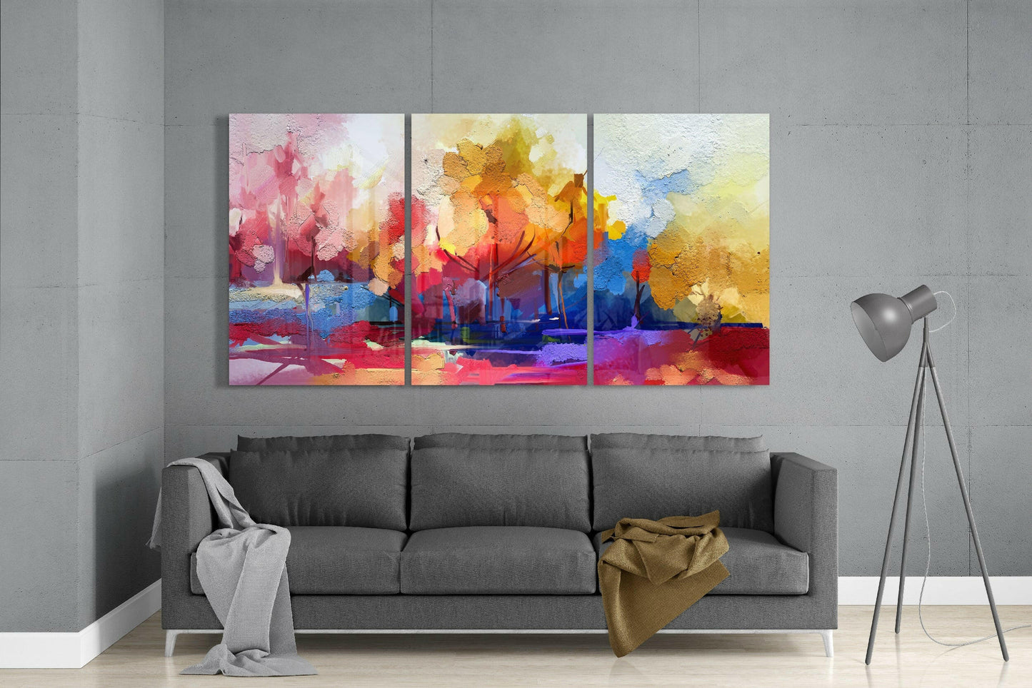 Dream Forest Glass Wall Art