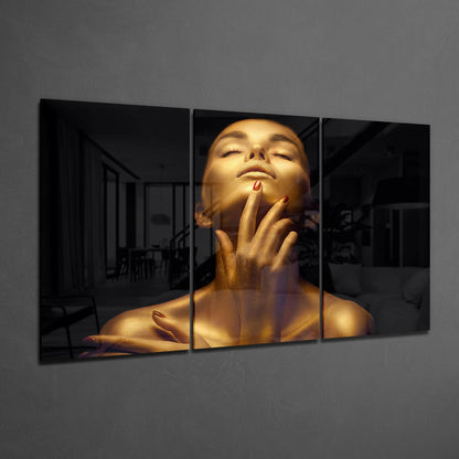 Woman Gallery Set Glass Wall Art