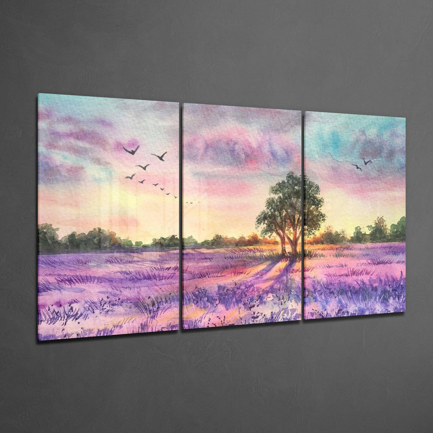 Dream Garden Glass Wall Art