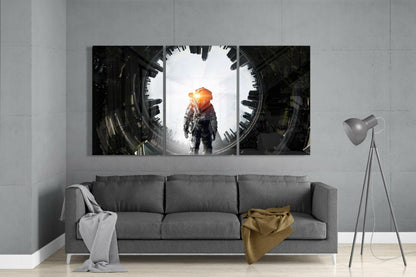 Interstellar Glass Wall Art