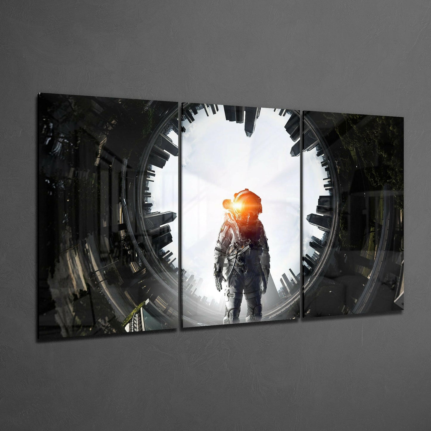 Interstellar Glass Wall Art