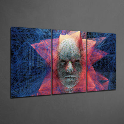 String Glass Wall Art