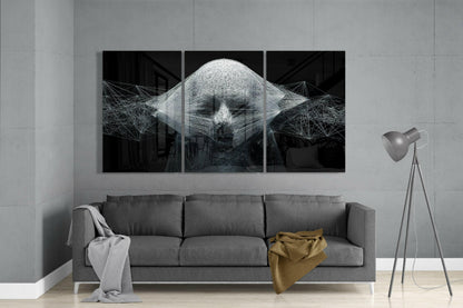 String Glass Wall Art