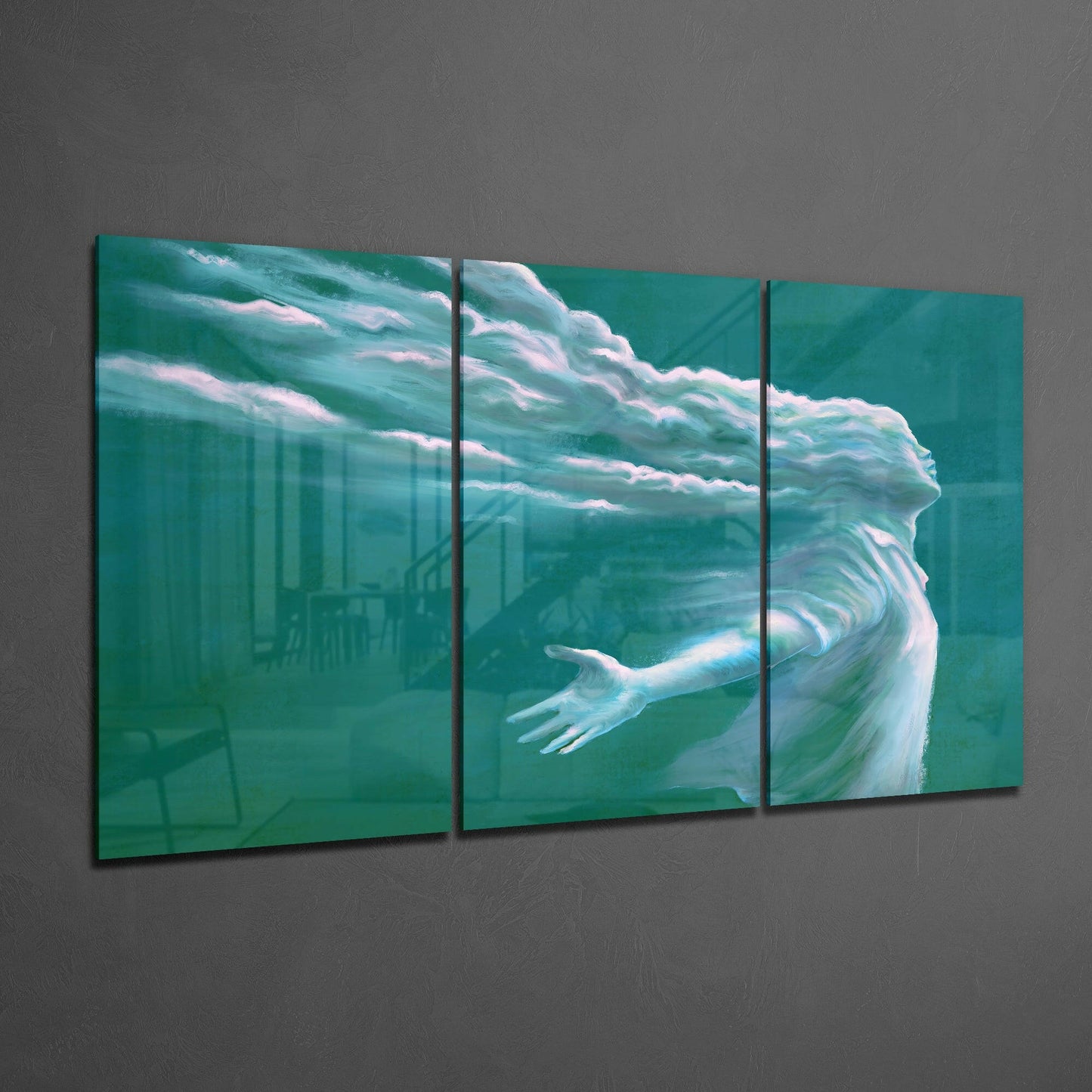 Freedom Glass Wall Art