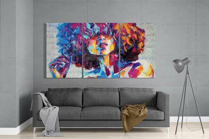 Curly Glass Wall Art