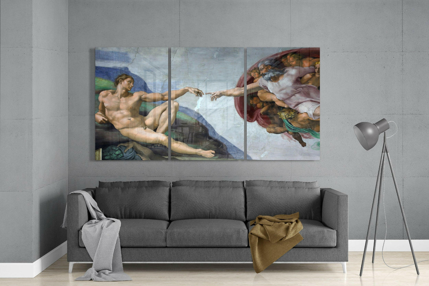 Meet The Other Glass Wall Art