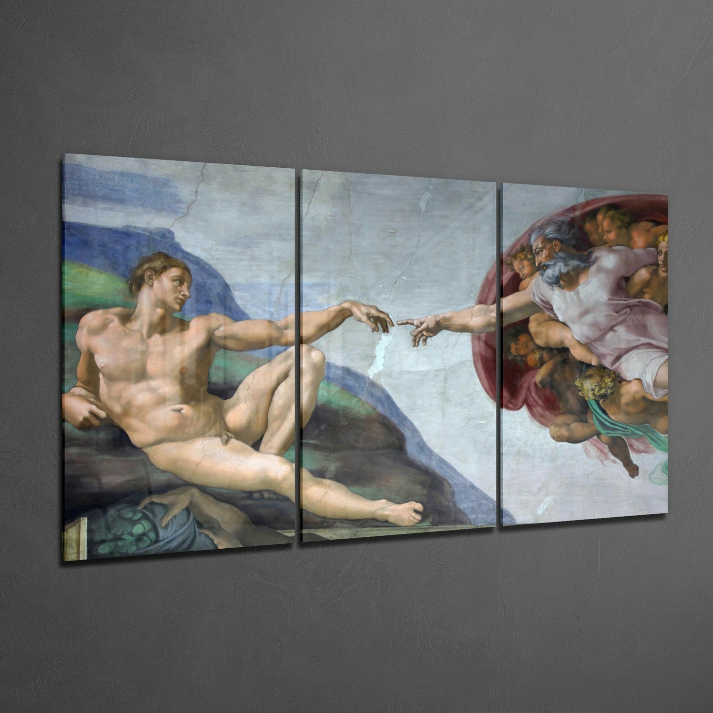 Meet The Other Glass Wall Art