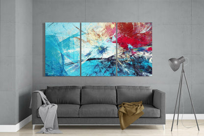Blue Glass Wall Art