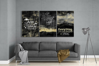 Inspiring Glass Wall Art
