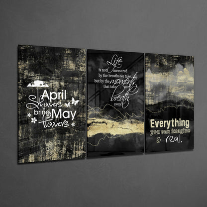 Inspiring Glass Wall Art