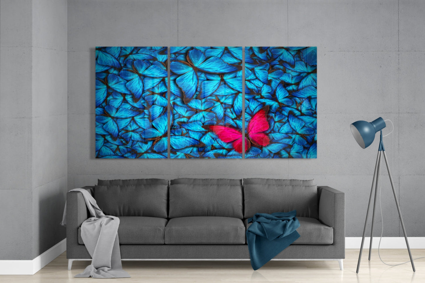 Butterfly Glass Wall Art