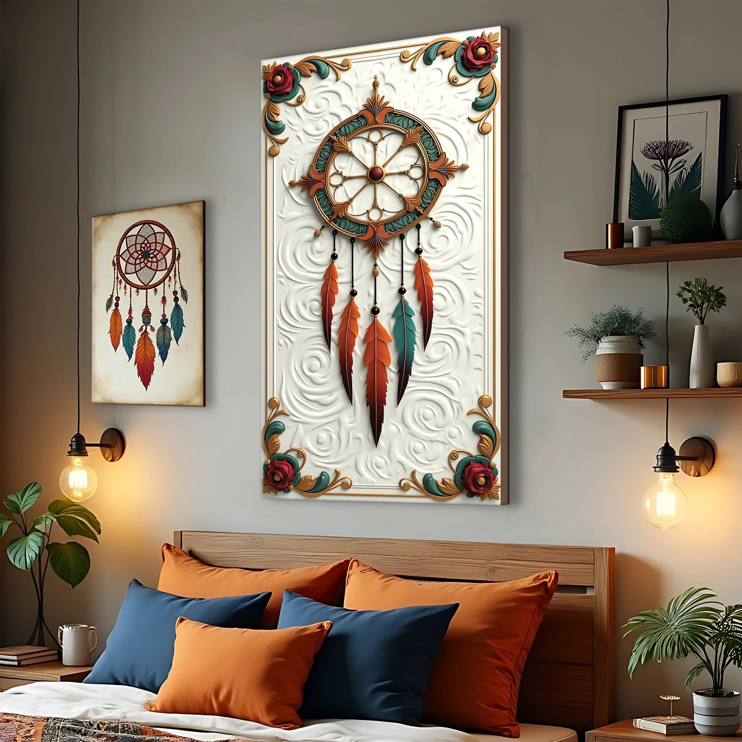 Whispering Feathers Wall Art Print