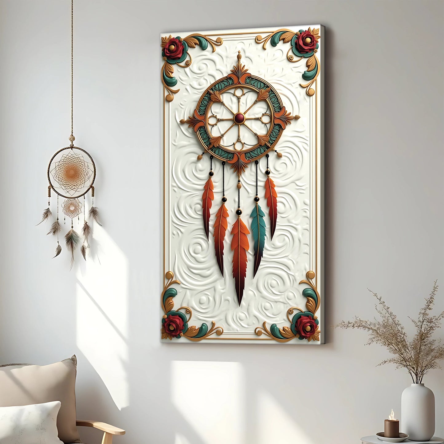 Whispering Feathers Wall Art Print