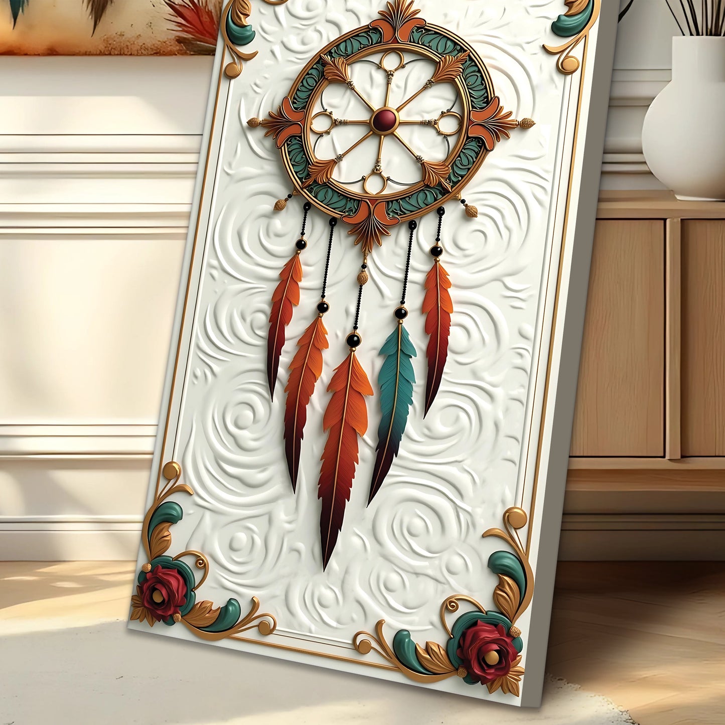 Whispering Feathers Wall Art Print