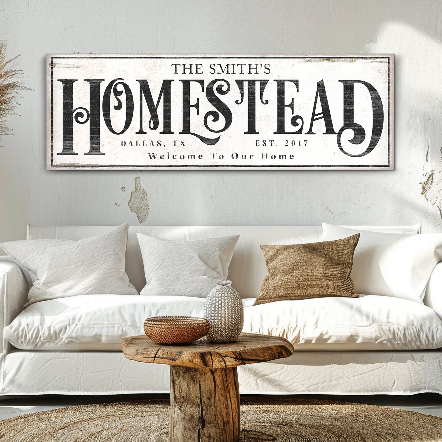 Vintage Homestead Canvas Wall Art III