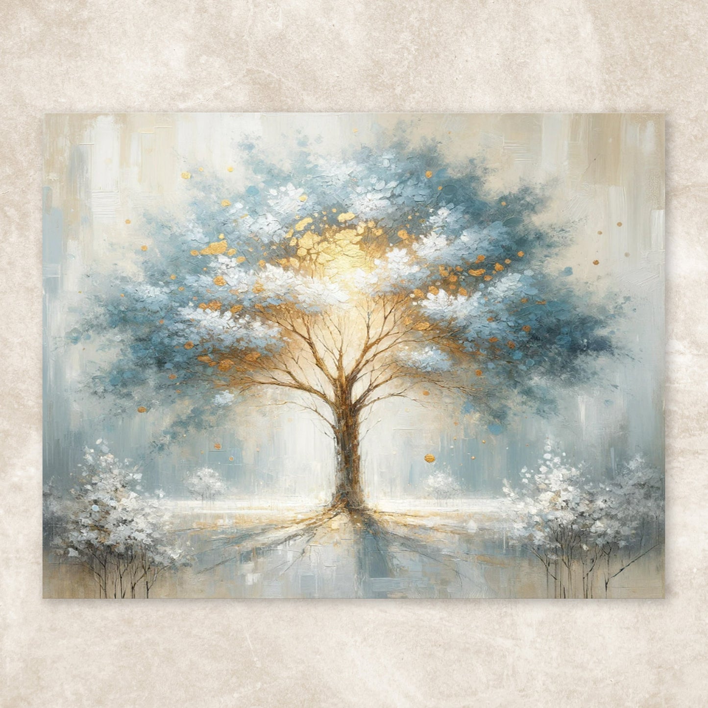 Mystic Tree Nature Canvas Wall Art