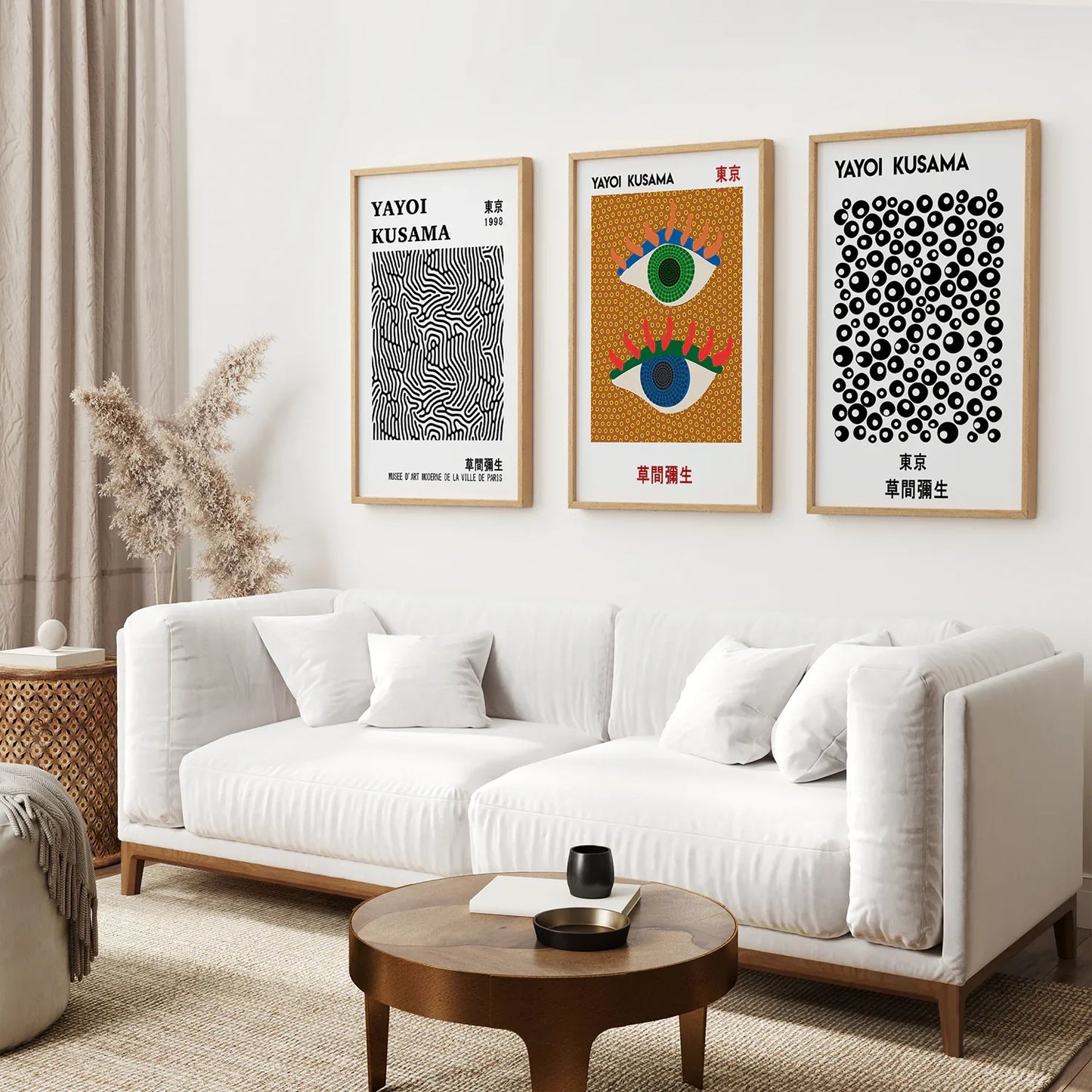 Contemporary Japanese Abstract Wall Art Print