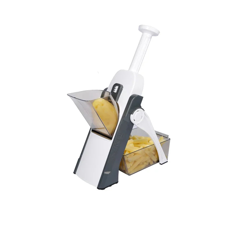 Multifunctional lemon slicer grey first generation with potato slicing container