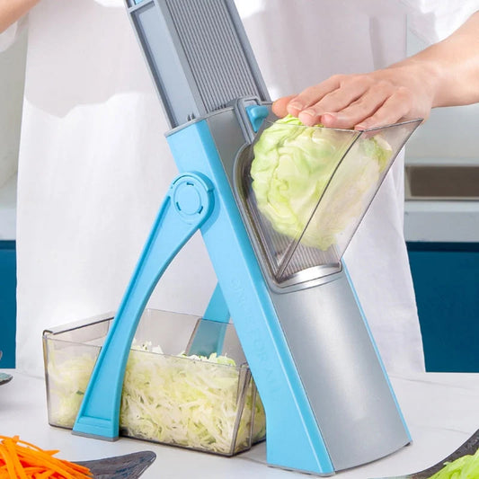 Multifunctional lemon slicer thunder blue first generation in use slicing cabbage