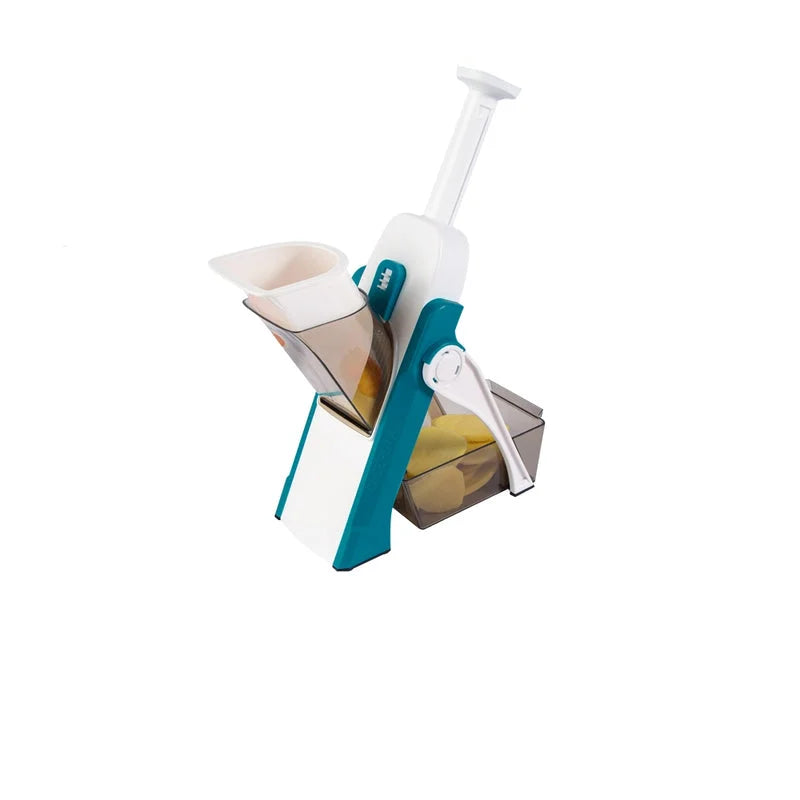 Multifunctional lemon slicer thunder blue first generation with collection container