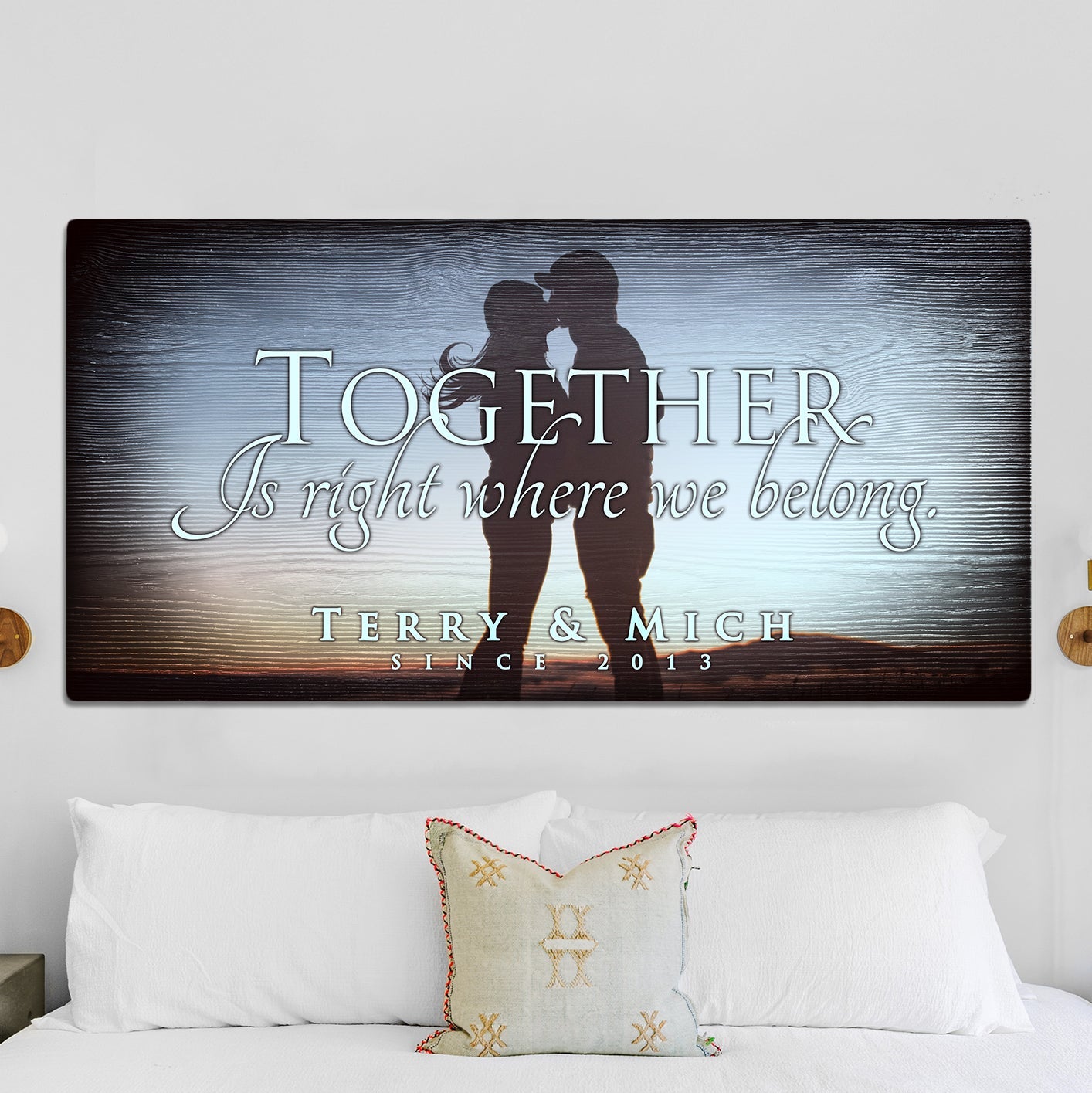Together Family Canvas Wall Art Sign