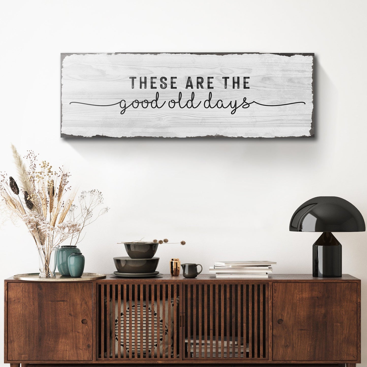 These Are The Good Old Days Canvas Wall Art