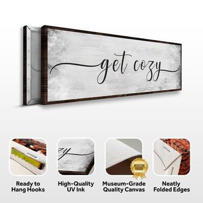 Get Cozy Minimalist Canvas Wall Art