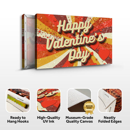 Valentine's Day Canvas Wall Art