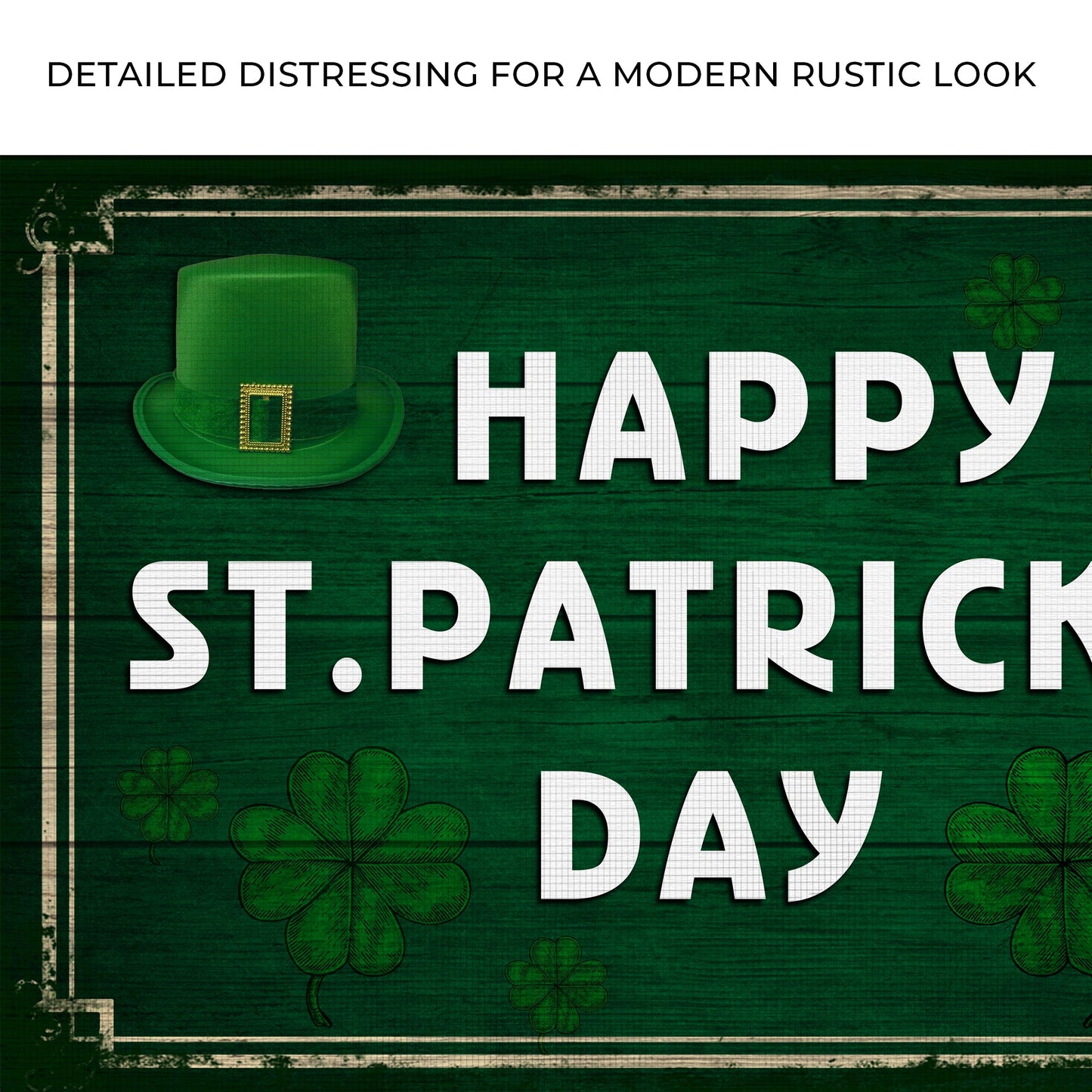 Irish For A Day Irish Forever Canvas Wall Art