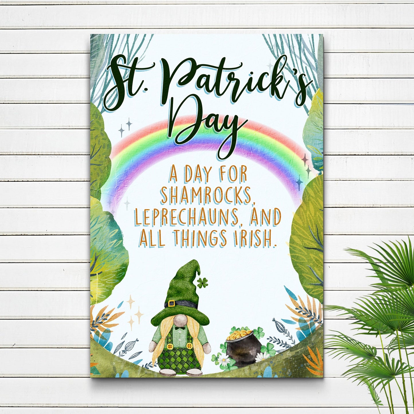 St. Patrick's Day All Things Irish Canvas Wall Art