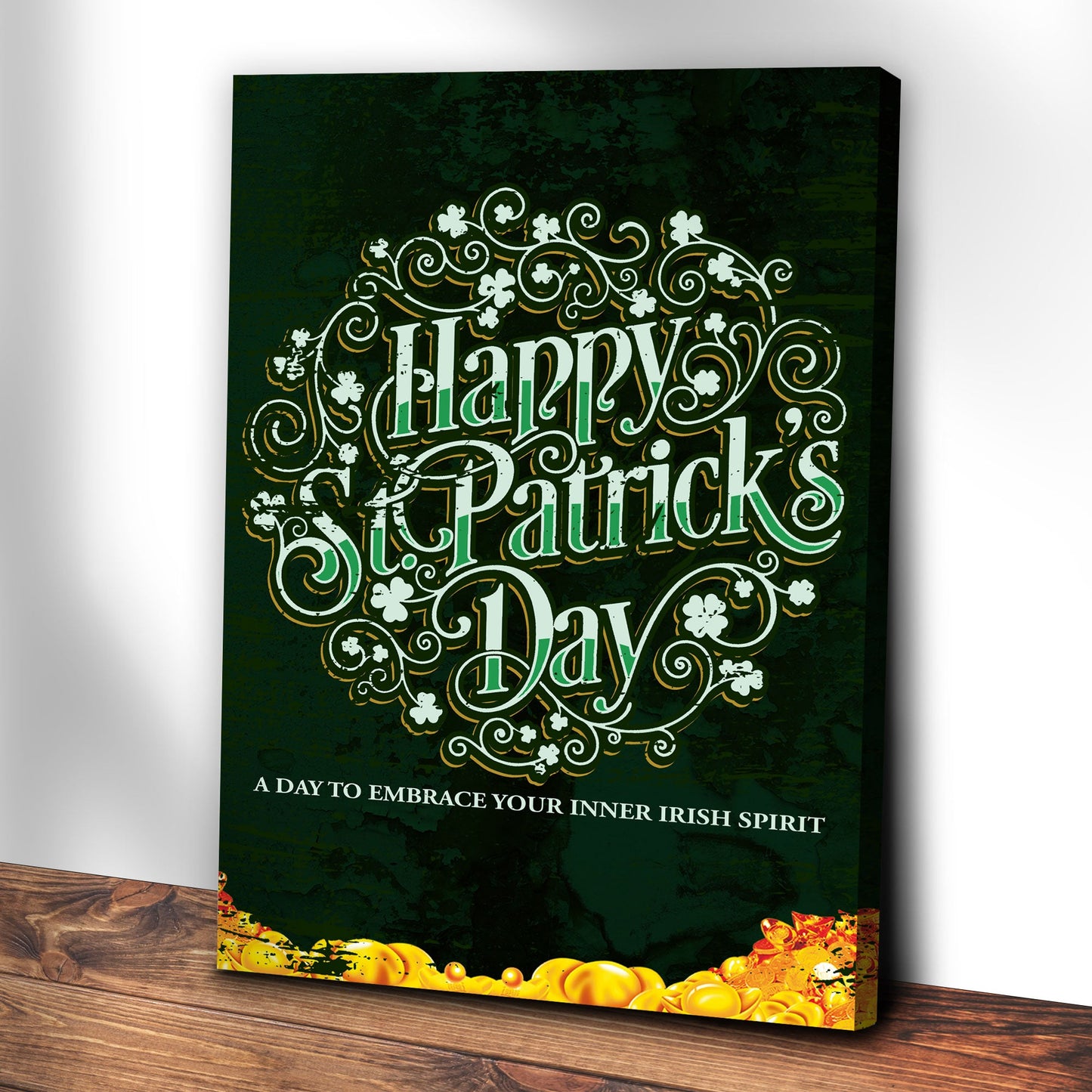 St. Patrick's Day Inner Irish Spirit Canvas Wall Art