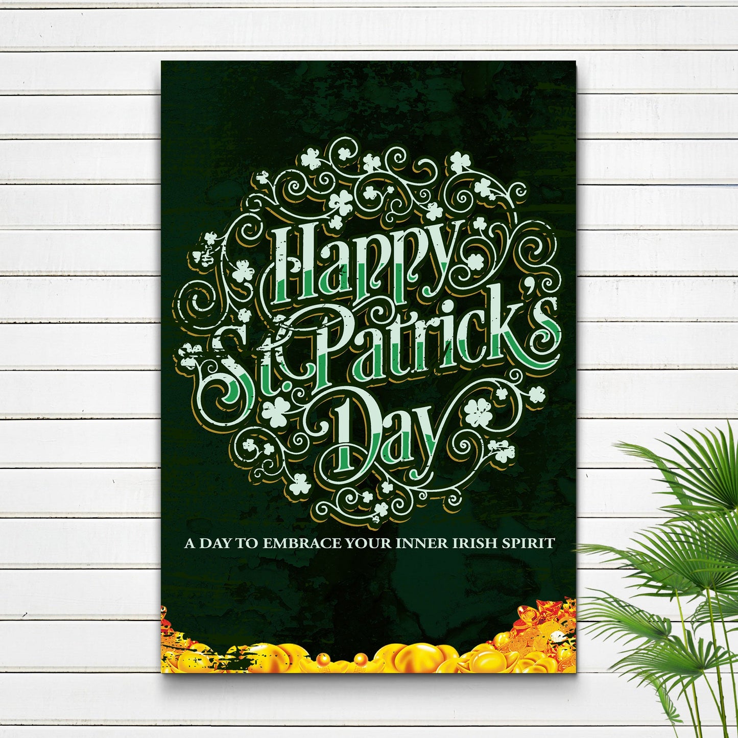 St. Patrick's Day Inner Irish Spirit Canvas Wall Art