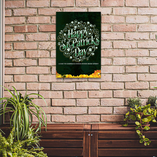 St Patrick's Day inner Irish spirit canvas wall art festive home decor
