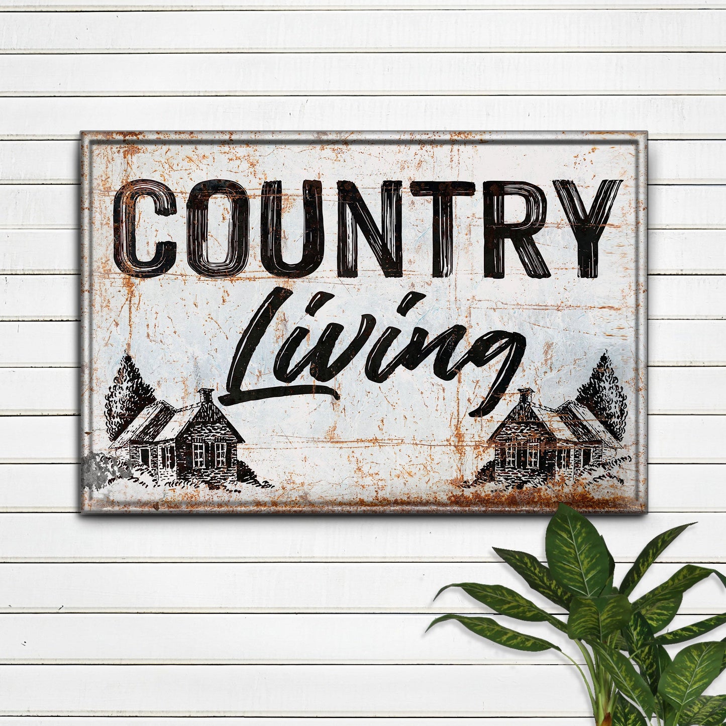 Country Living Canvas Wall Art