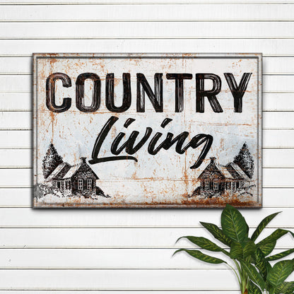 Country Living Canvas Wall Art