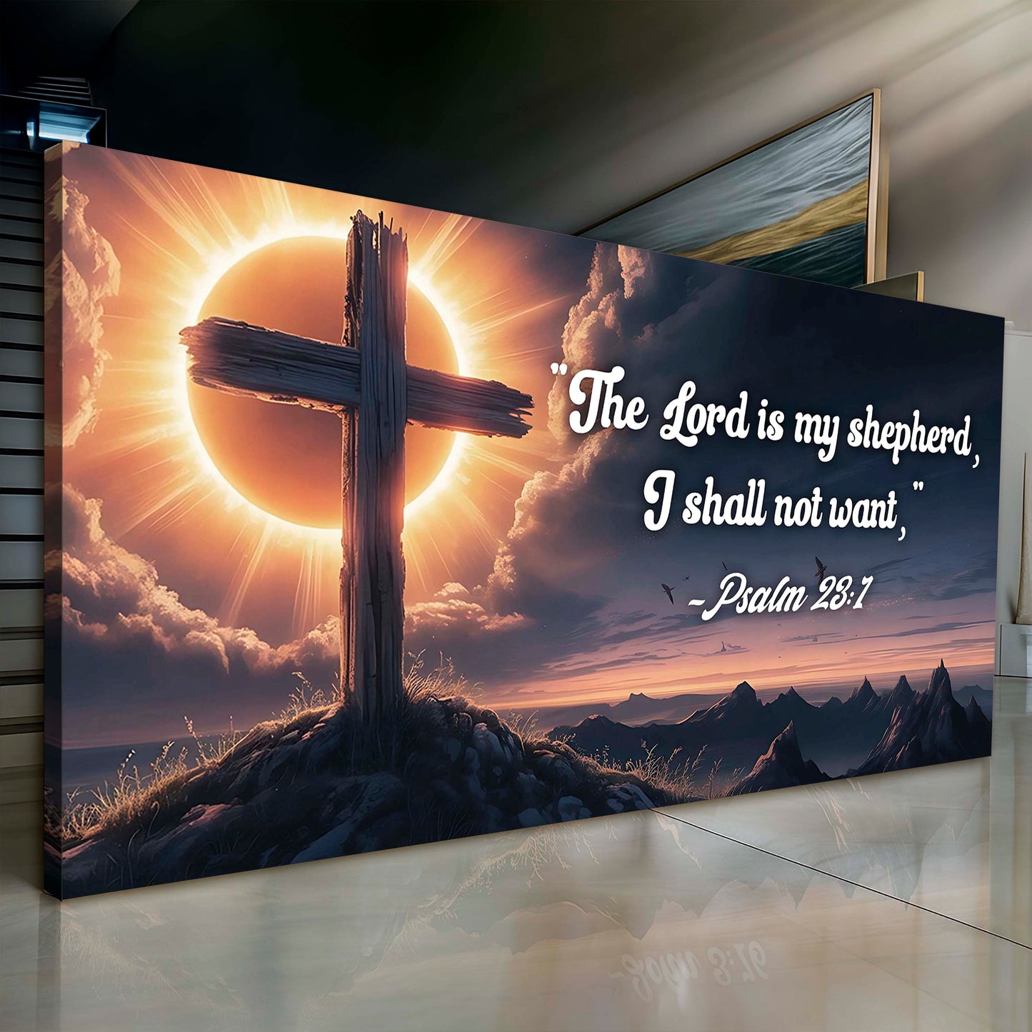Philippians 4:13 I Can Do All Things Through Christ Canvas