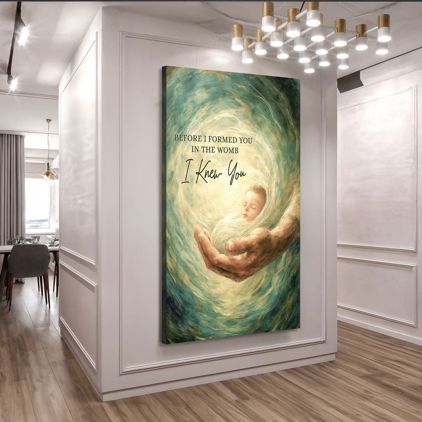 The Unborn Faith Canvas Wall Art