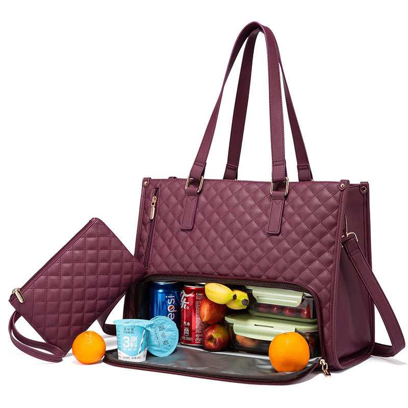 ChicTote™ - The Stylish 2-in-1 Bag That Keeps Your Meals Fresh & Your Life Organized!