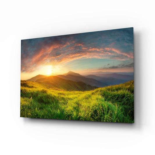 Valley Glass Wall Art