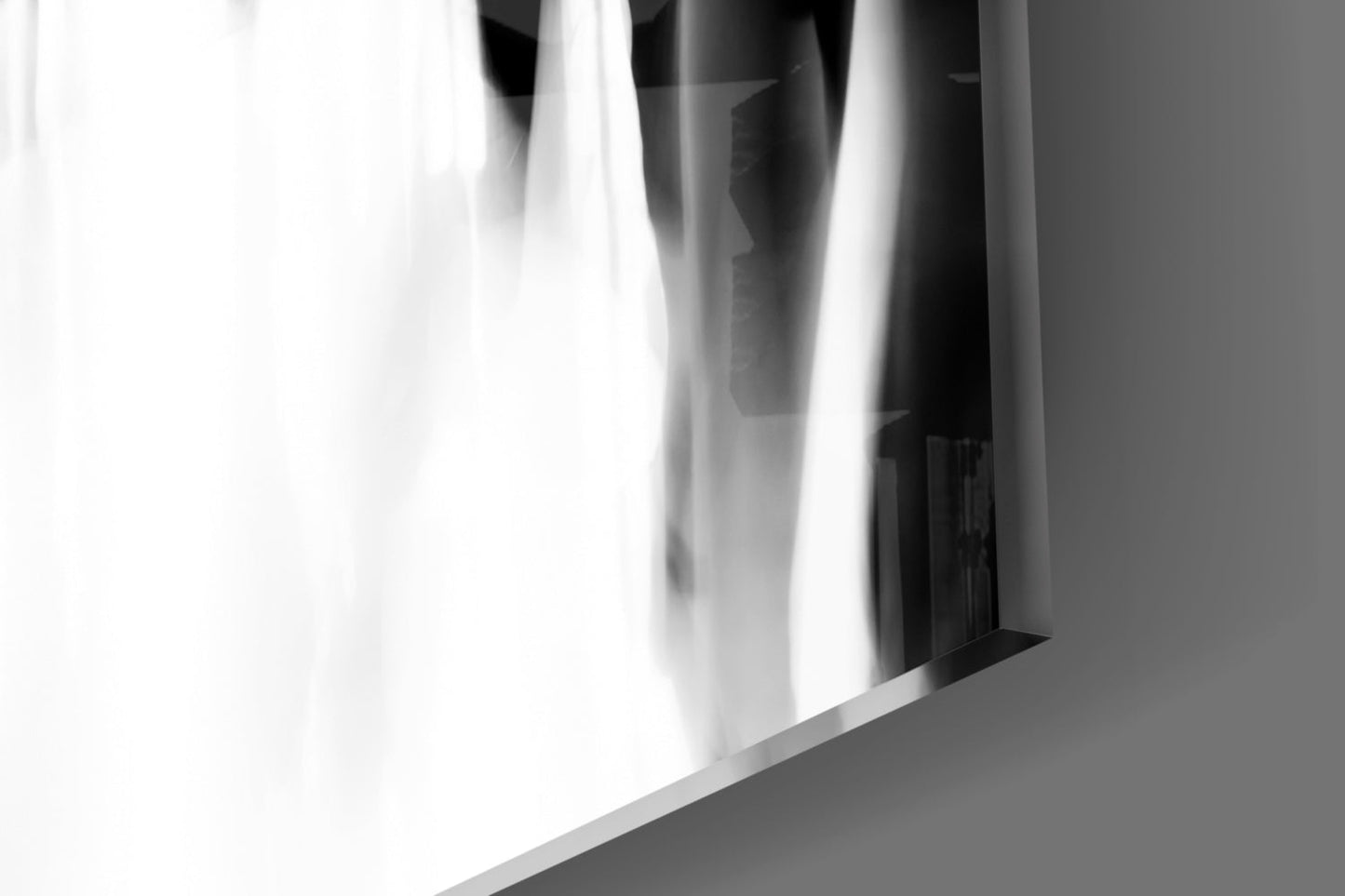 Crowds In Motion Glass Wall Art