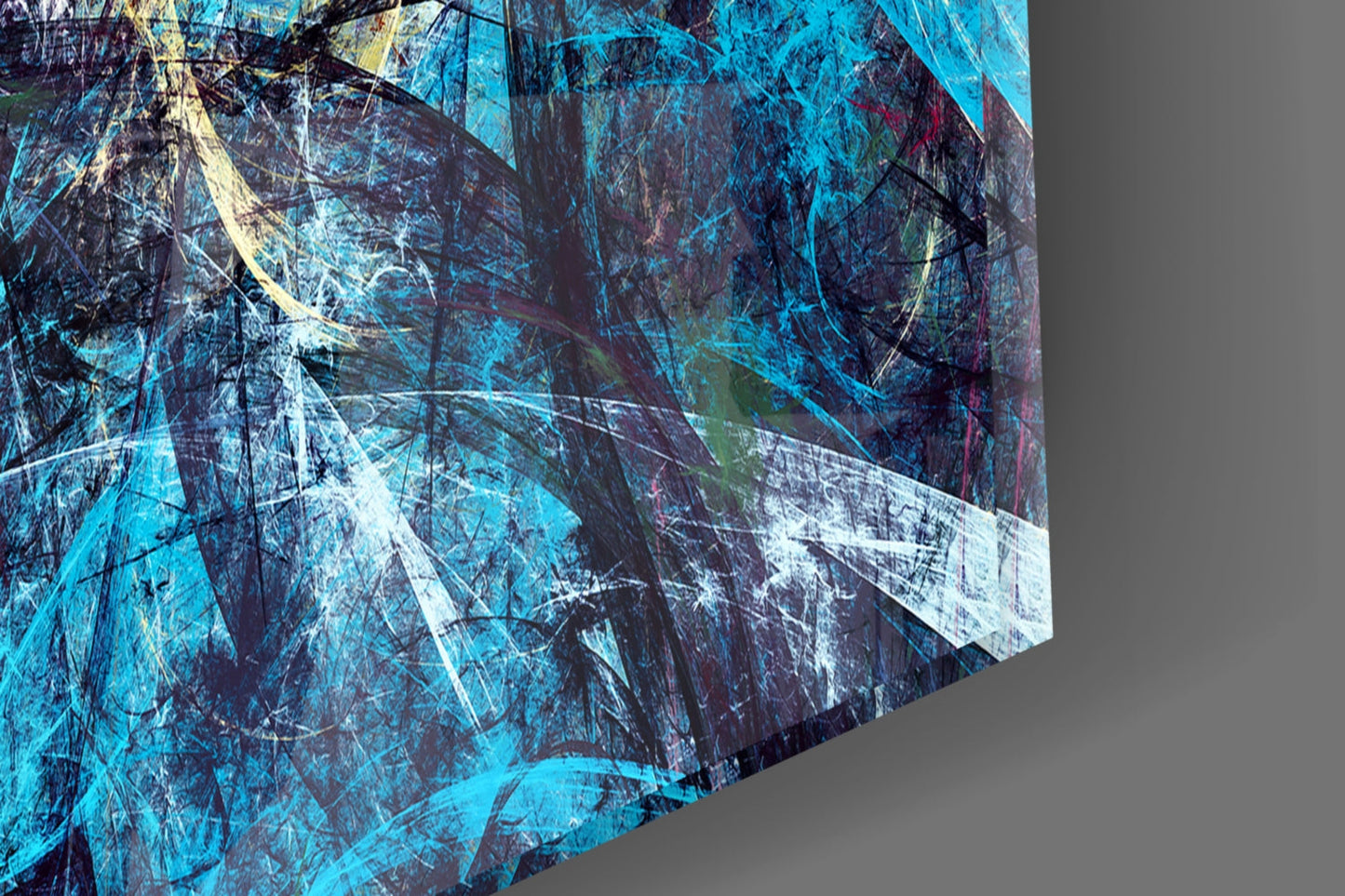 Abstract 4 Glass Wall Art