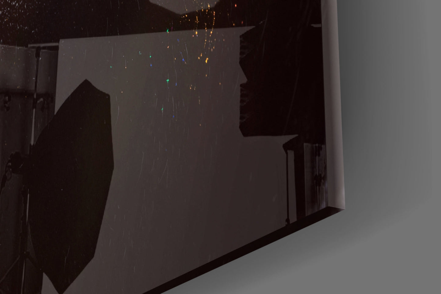 Cosmic Constellation Portrait Glass Wall Art
