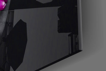 Dual Pigment Woman Glass Wall Art