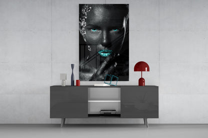 Woman In Crystal Glass Wall Art