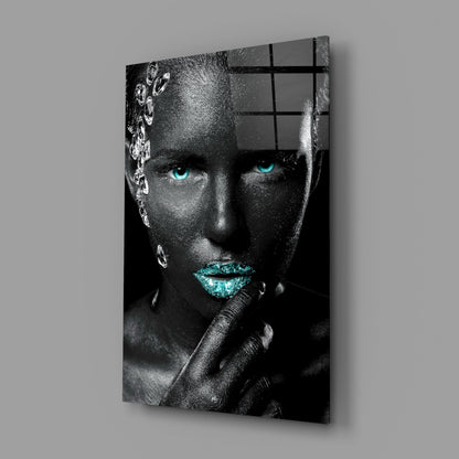 Woman In Crystal Glass Wall Art