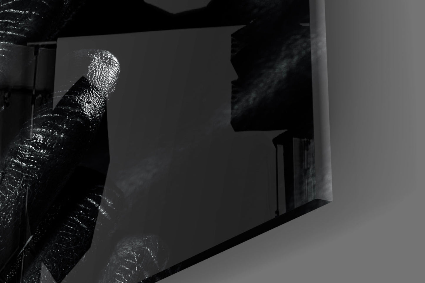 Woman In Crystal Glass Wall Art